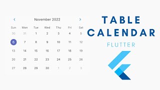 How To Create A Flutter Table Calendar In Just 5 Minutes [upl. by Hannavas402]