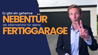 Die schönere Tür für deine Fertiggarage 😲 [upl. by Annavas]