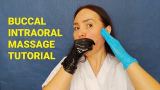 BUCCAL MASSAGE for Sagging Jowls Flabby CHEEKS and nasolabial folds [upl. by Ineslta]