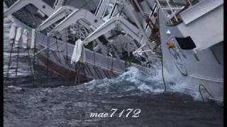 Antarctic Explorer Cruise Ship Hits Ice Sinking [upl. by Eiddal725]