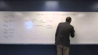 Finding the Molar Mass of a Diprotic Acid From Titration 003 [upl. by Karr70]