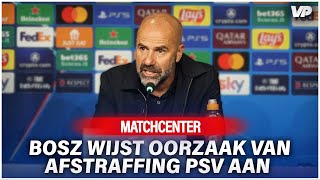 BOSZ wijst naar specifieke groep PSVspelers na AFSTRAFFING Met name VAN HEN 🫣 [upl. by Topper]