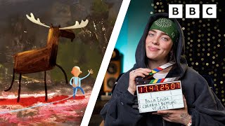 Billie Eilish Reads This Moose Belongs to Me by Oliver Jeffers  CBeebies Bedtime Stories [upl. by Asnerek]