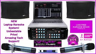 Laptop Karaoke  Karaoke Software  Home Karaoke  Karaoke Songs  Youtube Karaoke  Pro Audio ✅ [upl. by Manno134]