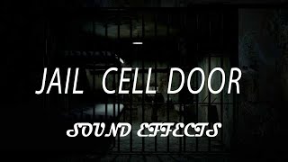 Jail cell door closing  Prison metal door  sound effects [upl. by Enaxor49]