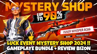 Luck Event Mystery Shop 2024 Free Fire  Dapat Semua Harga Murah  FFMY [upl. by Anayad351]