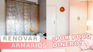 Renovar armarios con poco dinero ¡2 IDEAS  Decogarden [upl. by Ainirtak167]