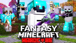 100 Players Simulate a Minecraft Fantasy Tournament [upl. by Antonietta172]