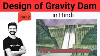 DESIGN OF GRAVITY DAM PART 2  ANALYSIS  WATER RESOURCES ENGINEERING BY AMIT SINGH [upl. by Lounge]