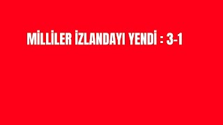 MİİLİLER İZLANDAYI YENDİ 31 [upl. by Frum]