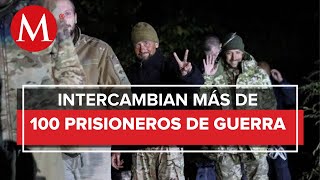 Ucrania y Rusia intercambian más de 100 prisioneros de guerra [upl. by Gaskill]