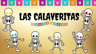 Las Calaveritas  Mtra Desirée  Aprende con Música [upl. by Ynottirb]