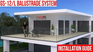 GS12L Balustrade Installation Guide  English [upl. by Reseda]