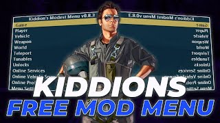 GTA 5 Online Kiddions Mod Menu  Undetected Mod Menu Secrets Revealed 2024 [upl. by Fanya]