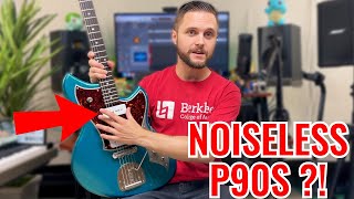 The BEST P90 Pickup On The Market Fralin Noiseless P90 Demo [upl. by Akienahs930]