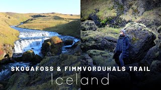 Iceland Skogafoss Waterfall amp Fimmvorduhals trail [upl. by Ajnek]