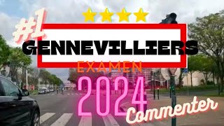 1 PARCOURS D EXAMEN DU PERMIS B 🚦🚗🚦 GENNEVILLIERS [upl. by Holtorf]