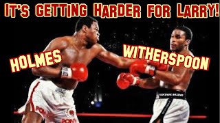 Larry Holmes vs Tim Witherspoon 1983 1080p 60fps [upl. by Nosa133]