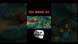 Chou montage 15 hack damage best build official xachi mobilelegends officialxachi [upl. by Ayim370]