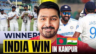 India 🇮🇳 beat Bangladesh 🇧🇩 in Kanpur Test Match  India versus Bangladesh Test Series 2024  News [upl. by Grant]