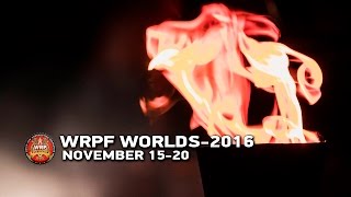 WRPF WORLDS2016 PRO DIVISION [upl. by Irret354]