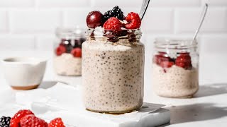 Protein Overnight Oats without Protein Powder [upl. by Daven]