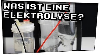 Wasserlektrolyse  Wie funktioniert eine Elektrolyse [upl. by Htebsle770]