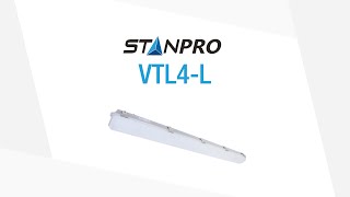 VTL4L  Luminaire étanche à la vapeur NEMA 4X amp 3 TCC [upl. by Eesdnil160]