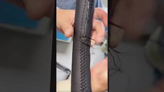 How to Install Leather Steering Wheel Cover Easy Stitch [upl. by Yren]