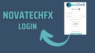 NovatechFX eWallet Login How to Login to NovatechFXcom for Forex amp Crypto Trading Platform [upl. by Ecilayram]