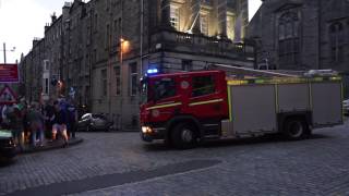 Scottish Fire and Rescue Service Edinburgh 71016 [upl. by Trefler]