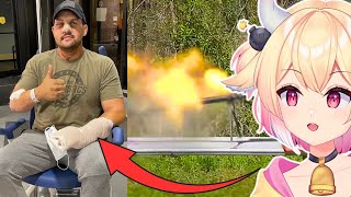 My 50 Cal Exploded  rosiebellmoo reacts to Kentucky Ballistics [upl. by Reyam]