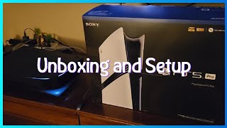 Unboxing my PlayStation 5 Pro and Installing the SSD from my OG PlayStation 5 [upl. by Nowahs]