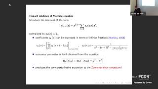 Oleg Lisovyi  Connection problems for Heun and Mathieu equations and quasiclassical conformal block [upl. by Chilcote]