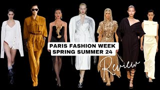 PARIS FASHION WEEK SPRING SUMMER 2024 [upl. by Innus550]