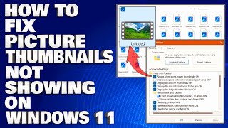 How To Fix Picture Thumbnails Not Showing on Windows 1110 Solution [upl. by Perren221]