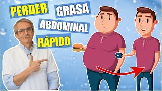 MEJOR MODO de PERDER GRASA ABDOMINAL RAPIDO [upl. by Aicemak]