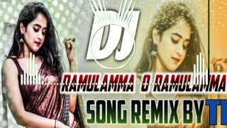 RAMULAMMA O RAMULAMMA  DJ FOLK SONG  REMIX BY DJ TILLU FROM HYDERABAD [upl. by Aehsal471]