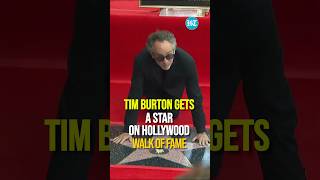 This Is Very Special Tim Burton On Getting A Star On Hollywood Walk Of Fame [upl. by Idnam]