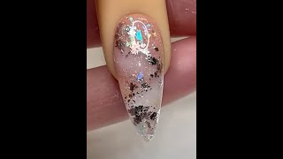 Beginner Acrylic Nail Tutorial  Extreme Low Odor Acrylic Nail Gem Art [upl. by Rosena482]