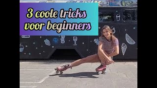 3 makkelijke trucjes om indruk mee te maken als beginner op rolschaatsen [upl. by Magdala]