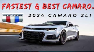 FASTEST amp BEST Camaro Period 2024 Camaro ZL1 [upl. by Murielle]