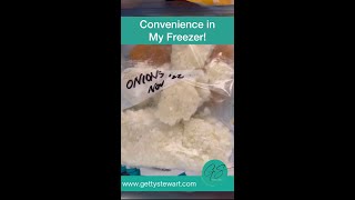 How to Freeze Onions  Super Convenient [upl. by Quintana]