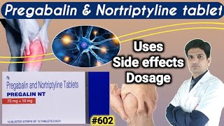 Pregabalin and nortriptyline tablets  Pregalin nt tablet  pregabalin nortriptyline [upl. by Aderf]