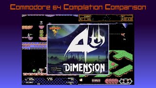 Commodore 64 Compilation Comparison The 4th Dimension 1990 [upl. by Etnahc]