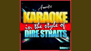 Ticket To Heaven In the Style of Dire Straits Karaoke Version [upl. by Barbarese]