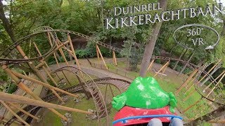 Duinrell Kikkerachtbaan 360° VR POV Onride [upl. by Enautna481]