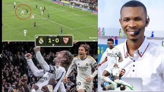 REAL MADRID 10 SEVILLE LUKA MODRIC BAY REAL MADRID VIKTWA DEBRIEF MATCH LA KONPLÈ [upl. by Etiuqram515]