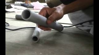 DIY A PVC ROLLER [upl. by Maribelle]