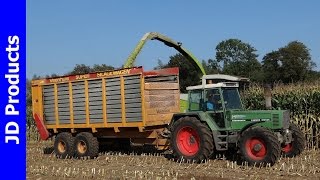 Mais2014Claas 860MaishakselenHarvesting maizeMaisernteHuiskampWinterswijkThe Netherlands [upl. by Marcie]